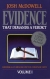 Evidence that Demands a verdict book cover